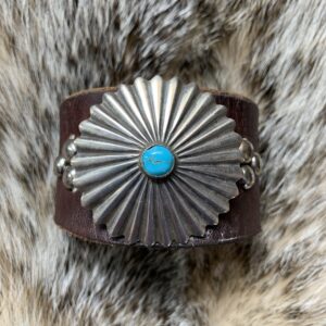 Reticulated sterling silver cuff