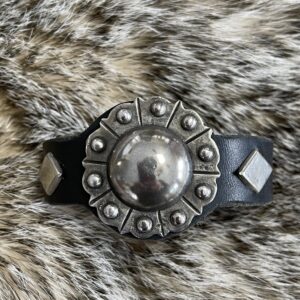 Antique Horse Bridle leather cuff