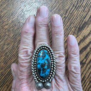 Ithaca Peak turquoise ring