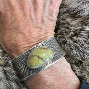 Firefly Varascite sterling silver bracelet